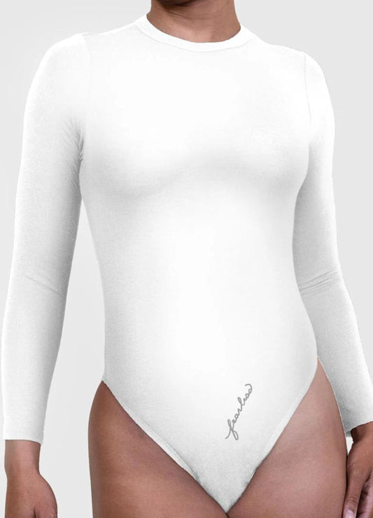 Long sleeve military bodysuit for women