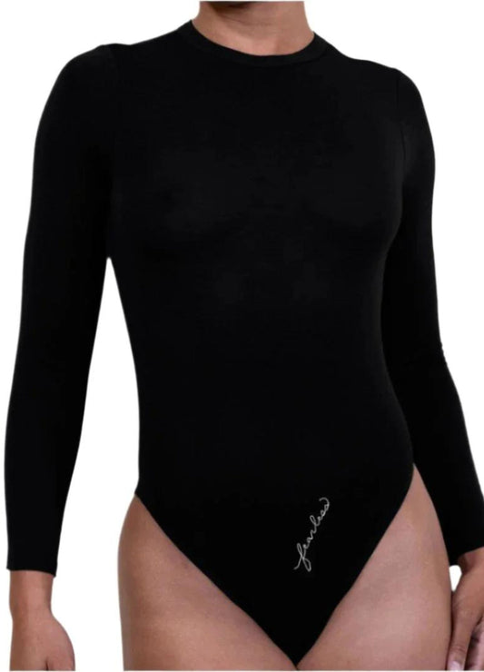 Long sleeve military bodysuit for women